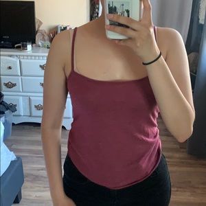 Purple tank top